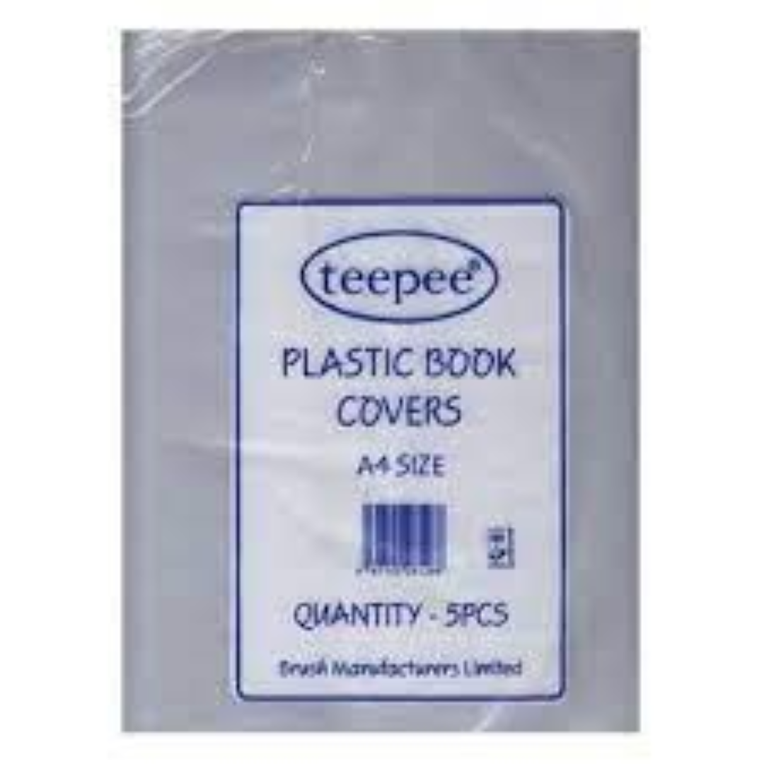 TEEPEE PLASTIC BOOK COVER A4